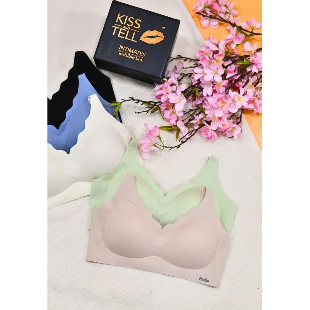Бюстгальтер Premium Macie Scallop Seamless Wireless Padded Support Bra, бежевый 7