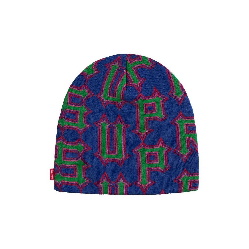 Шапки-бини Supreme Spike Beanie 'Royal' 1