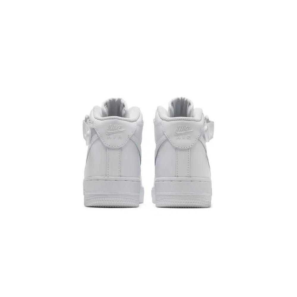 Кроссовки Nike Air Force 1 Mid LE GS 'Triple White' 6
