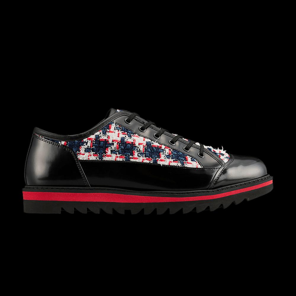 Кроссовки Onitsuka Tiger Blucher Lo 'Black Classic Red Tweed' 1