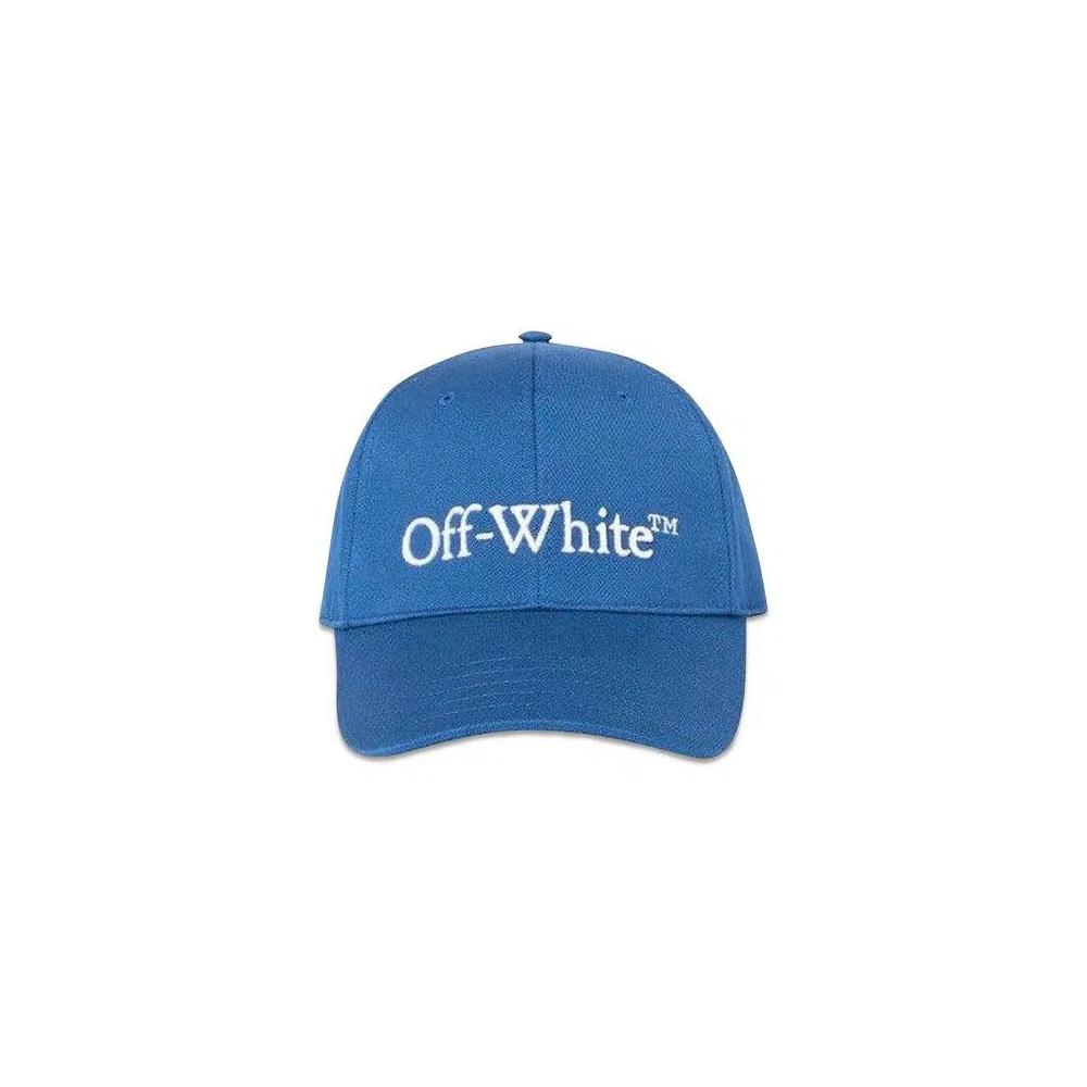 Бейсболки Off-White Drill Logo Bookish Baseball Cap 'Темно-синий/Белый' 1