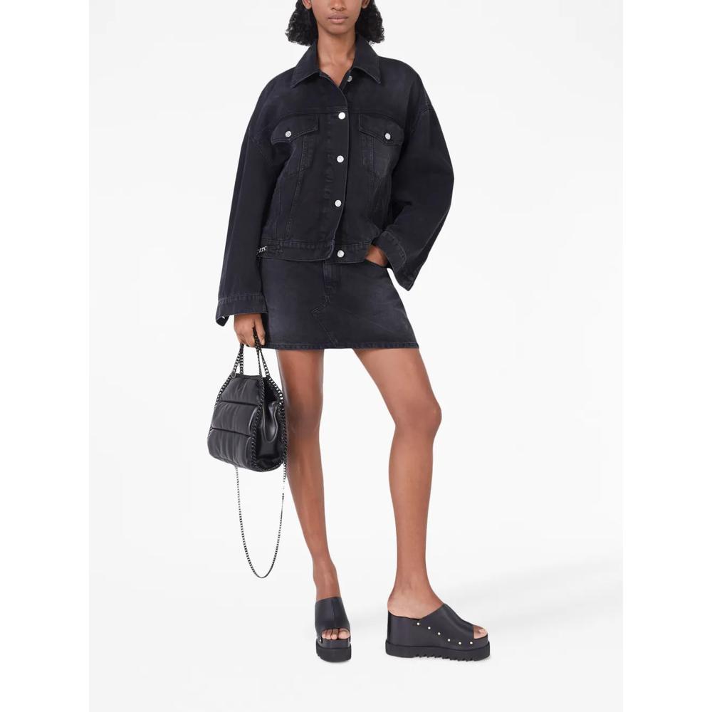 Джинсовая юбка мини Falabella 2