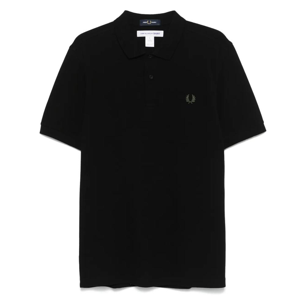 Рубашка поло с надписью из коллаборации с Fred Perry 1