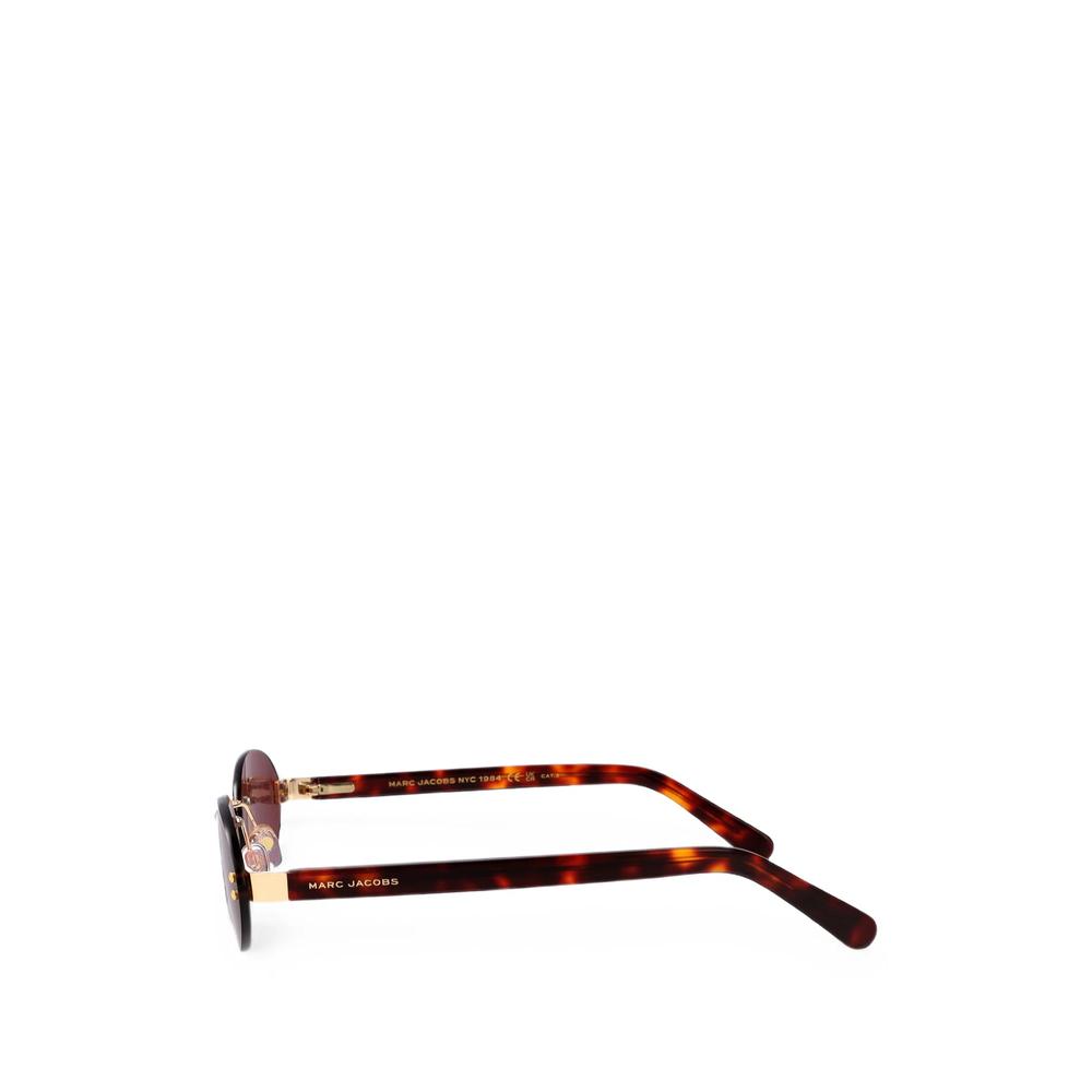 rimless oval-frame sunglasses 3