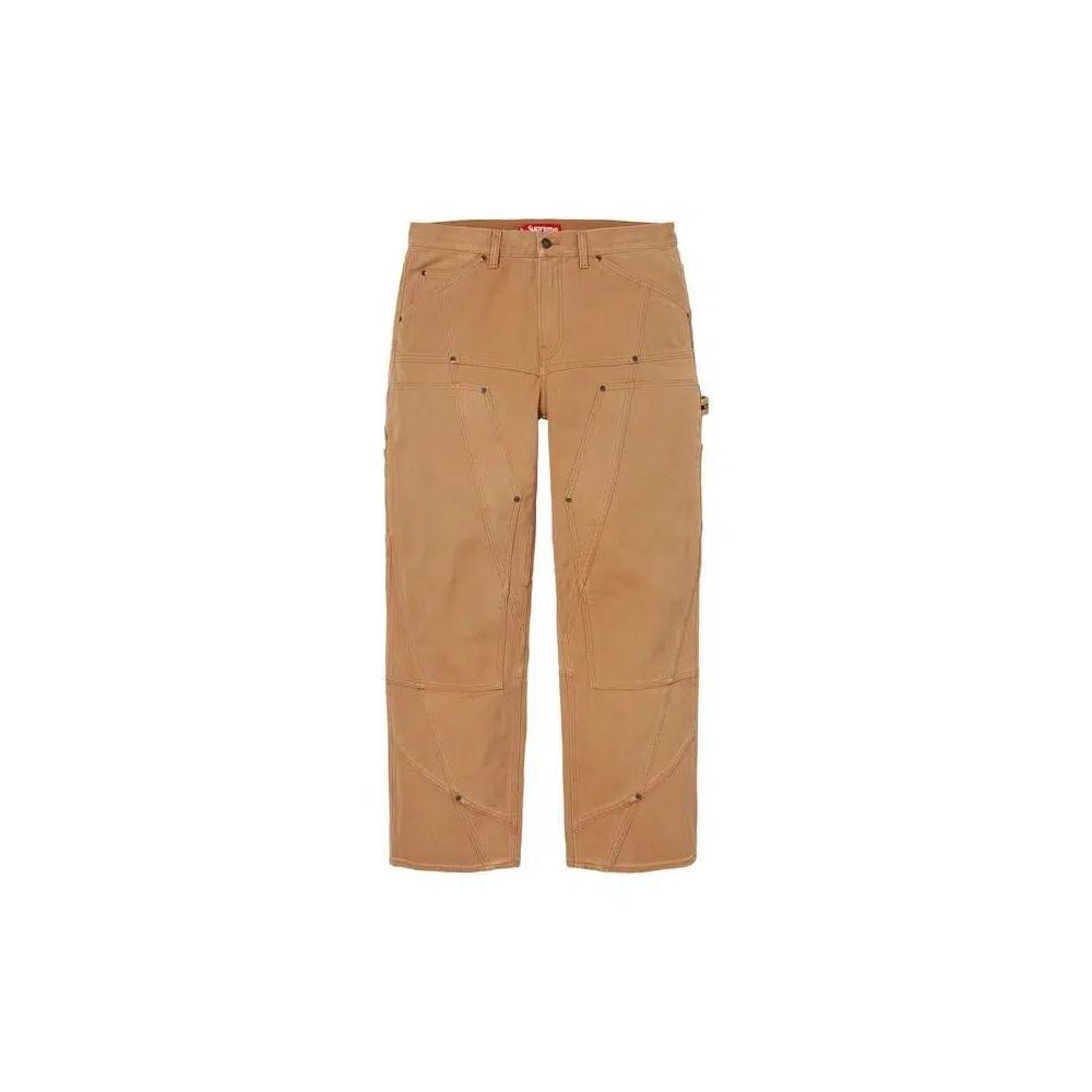 Штаны Supreme Paneled Double Knee Painter Pant 'Tan' 1