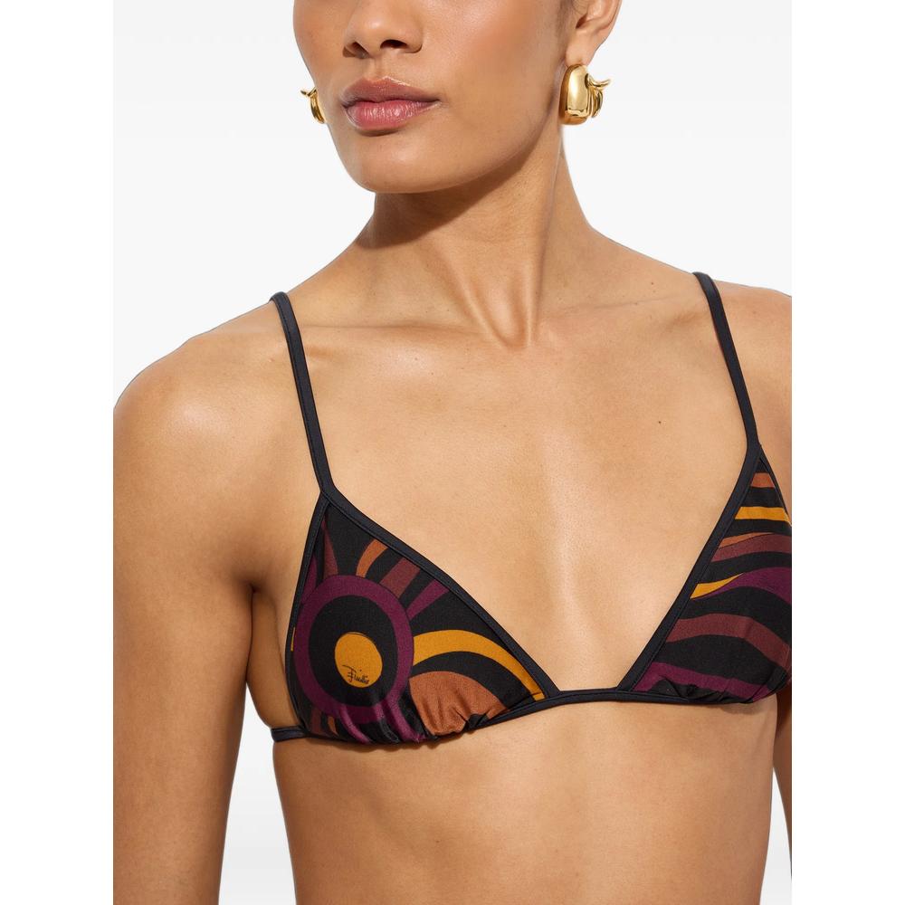 Marmo print bikini top 2