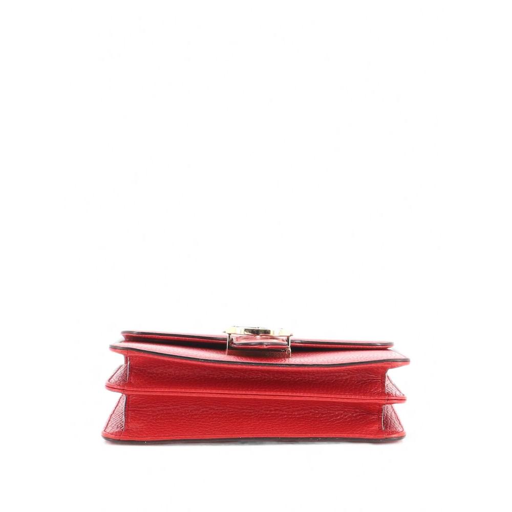 Interlocking Leather Small shoulder bag 4