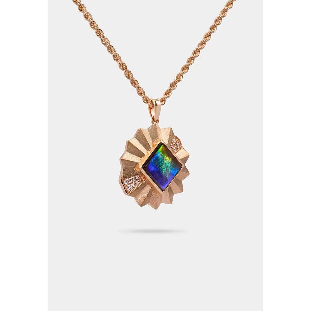 Amour Fleur 18K золотая подвеска 160 3