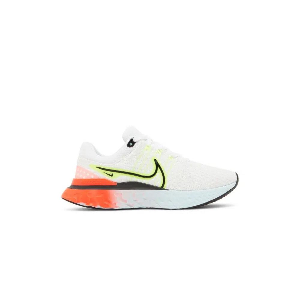 Кроссовки Nike Wmns React Infinity Run Flyknit 3 'White Volt' 1