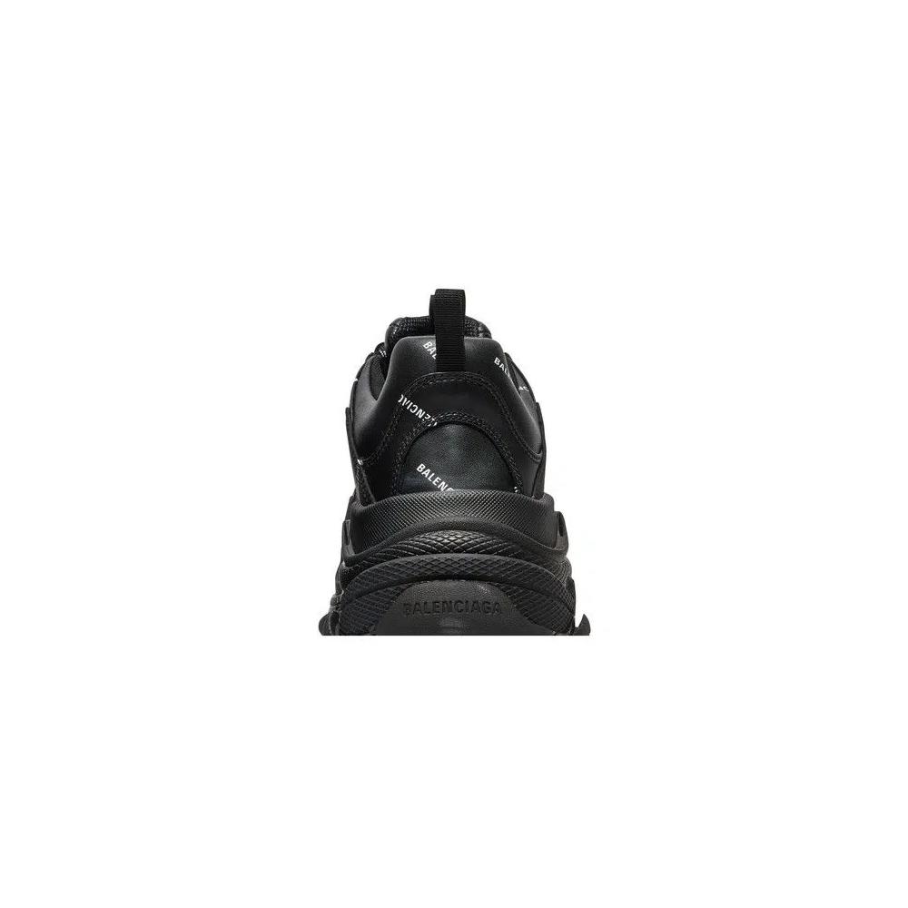 Кроссовки Balenciaga Triple S Sneaker 'Allover Logo - Black' 7