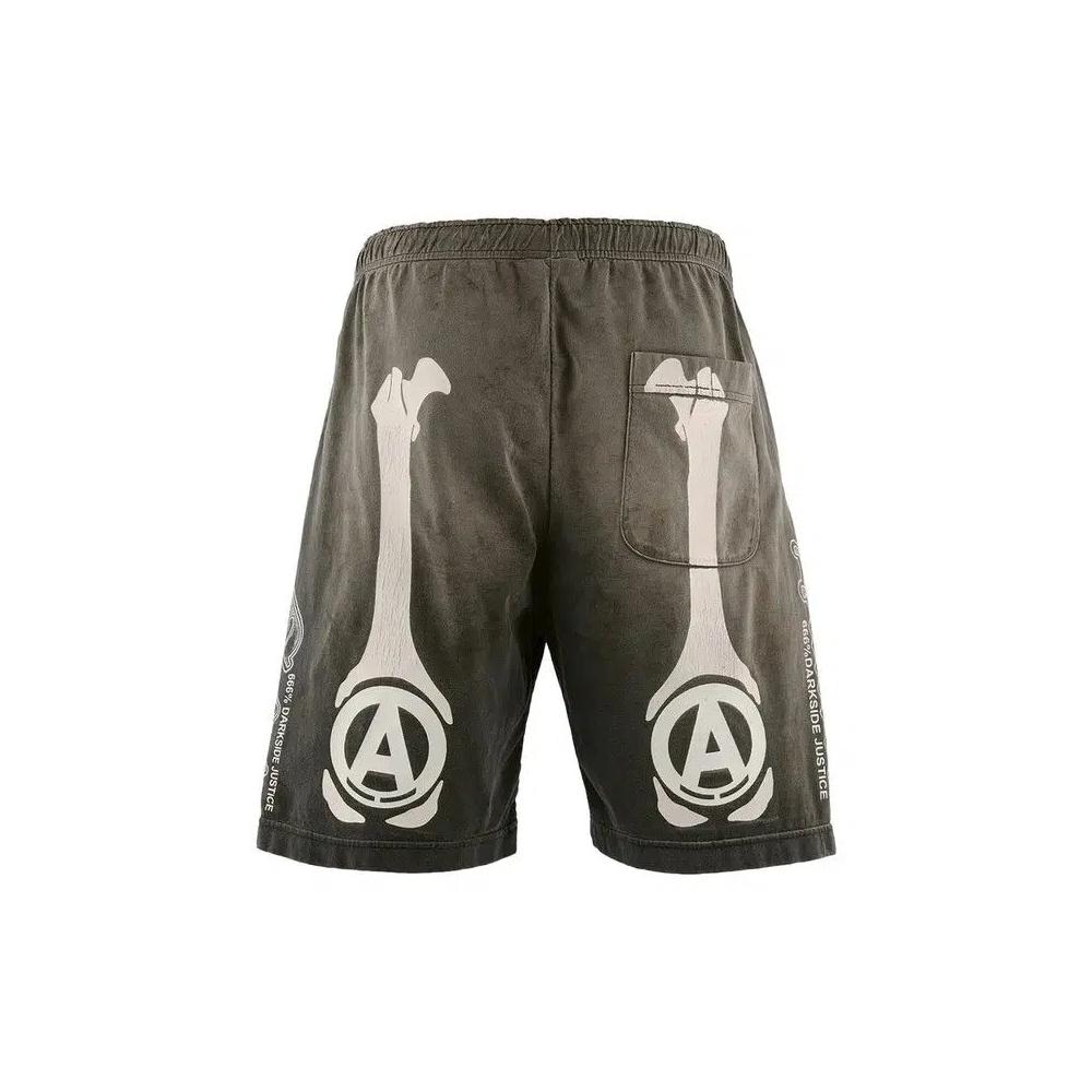SAINT Mxxxxxx Bone Sew Shorts 'Угольный' 2