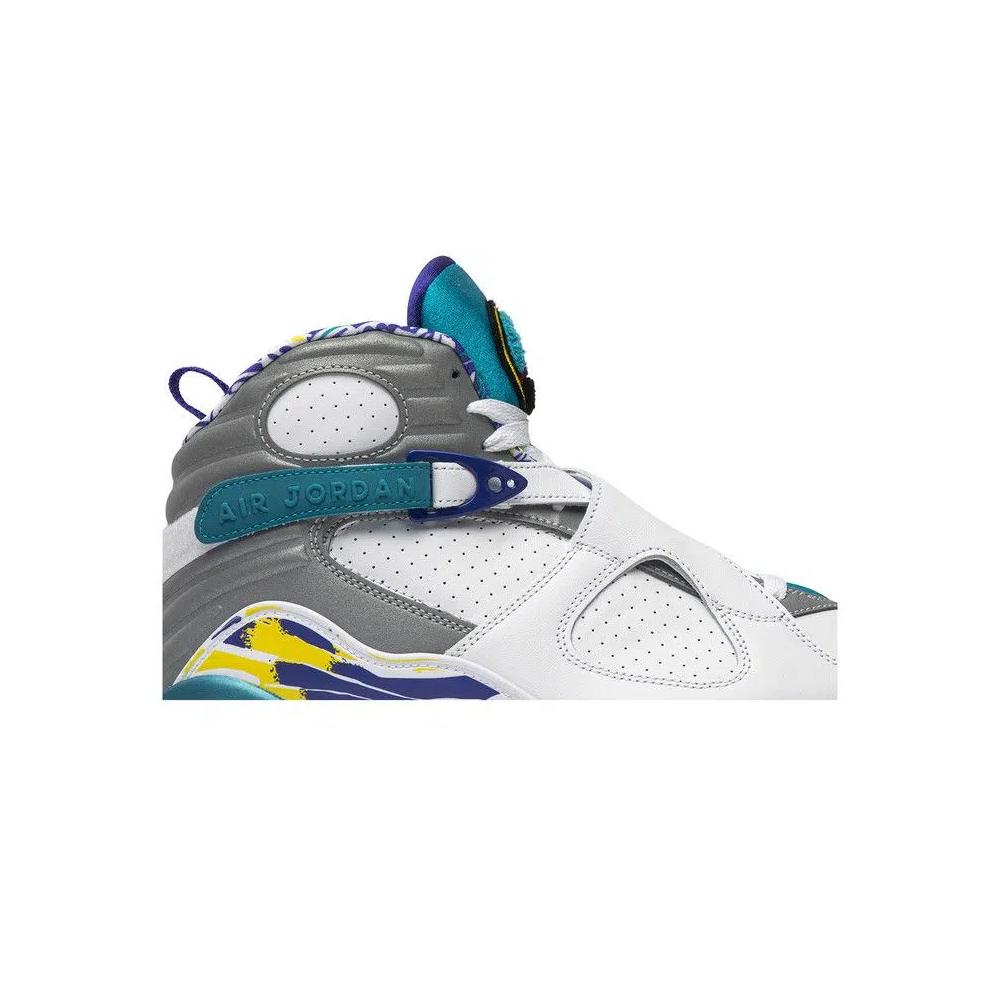 Кроссовки Wmns Air Jordan 8 Retro 'White Aqua' 2