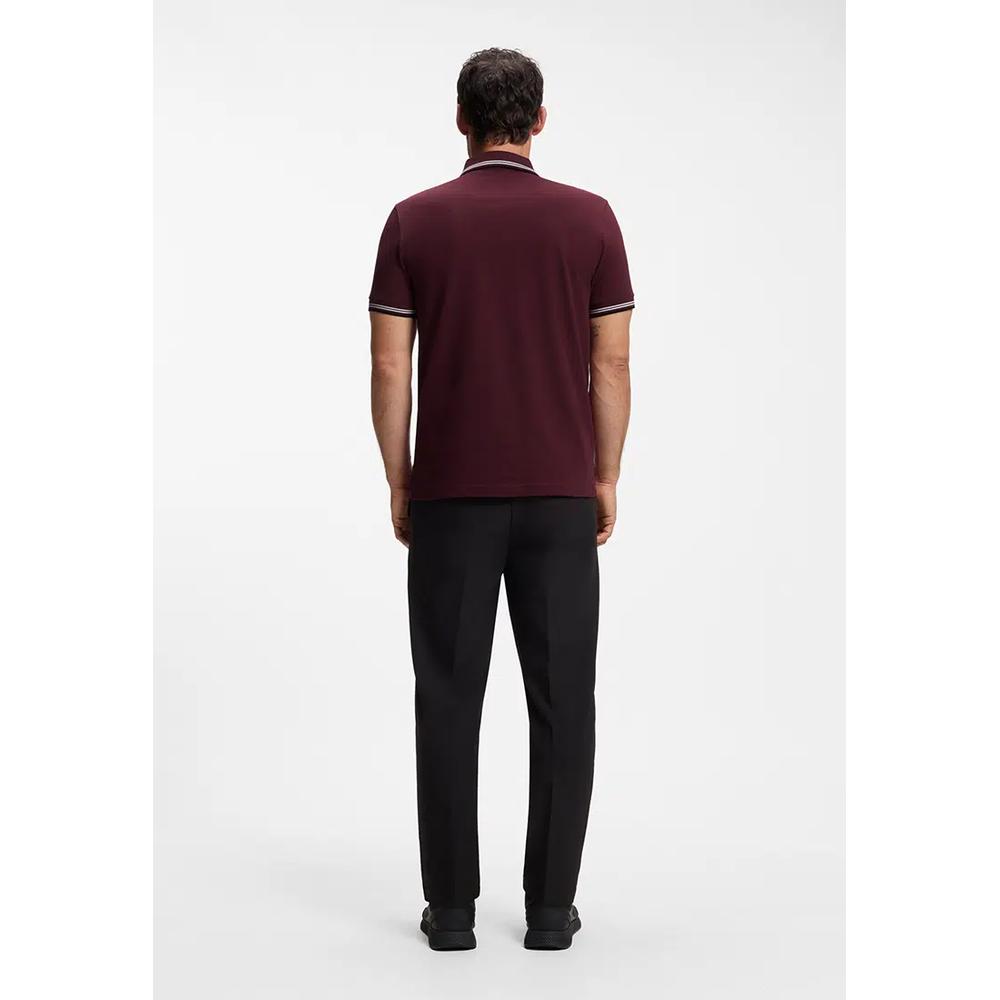 Контрастное поло slim fit — BOSS Green 2