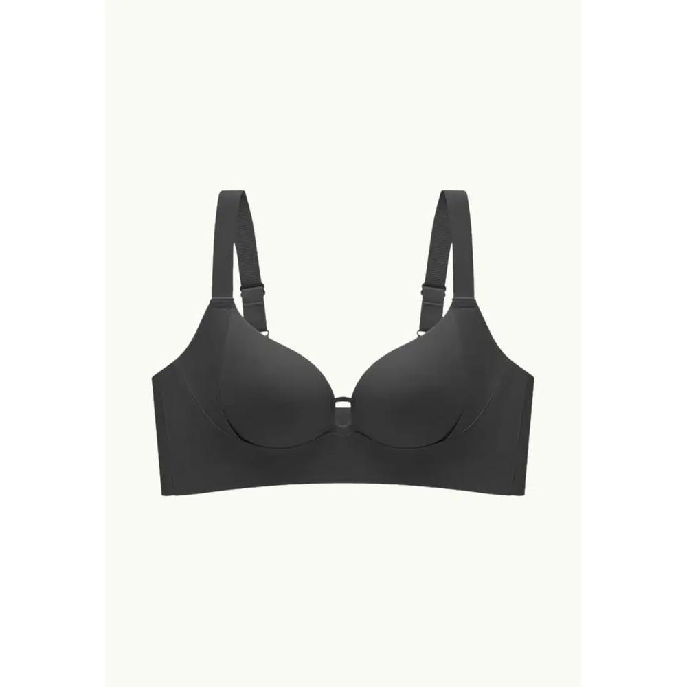 3 Pack Miller Wireless Bra Bundle - Белый, Коричневый, Черный 7