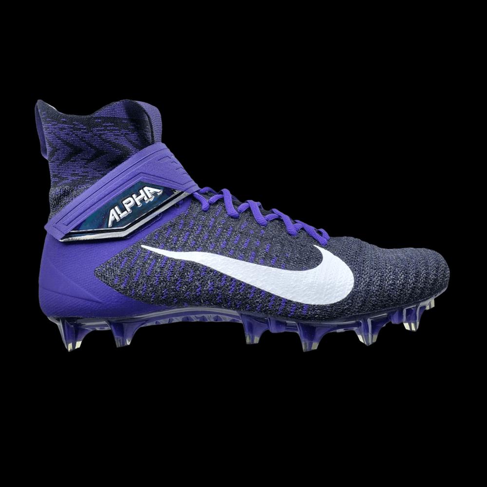 Шиповки Nike Alpha Menace Elite 2 'Балтимор Рэйвенс' 1