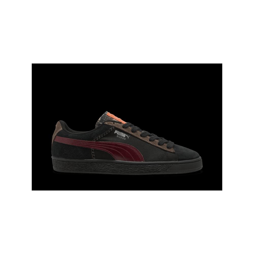 Кроссовки Lifestyle Puma Suede Built & Earned Ii 'Black Team Regal Red' 1