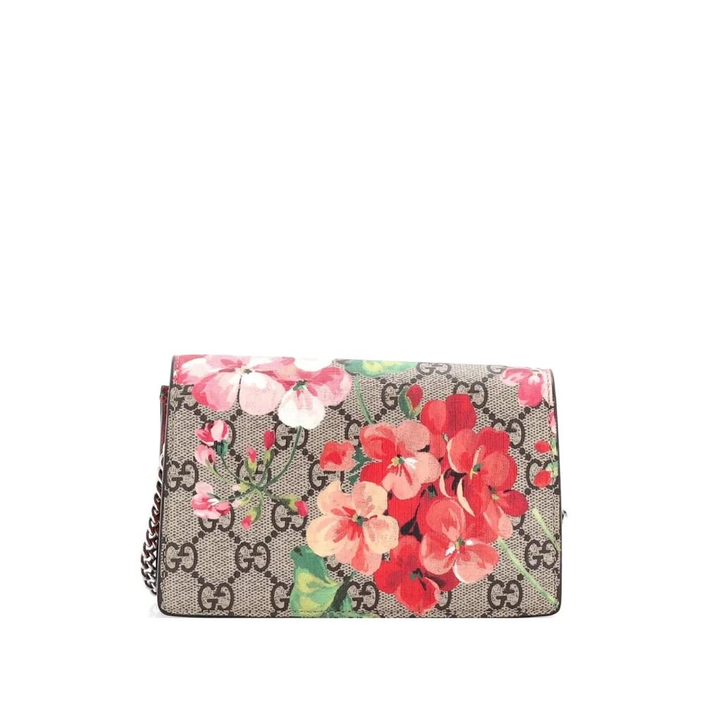 Сумка через плечо Dionysus Bag Blooms Print GG Coated Canvas Super Mini 2