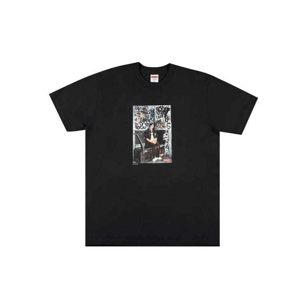 Футболки Supreme x Lady Pink Tee 'Black' 1