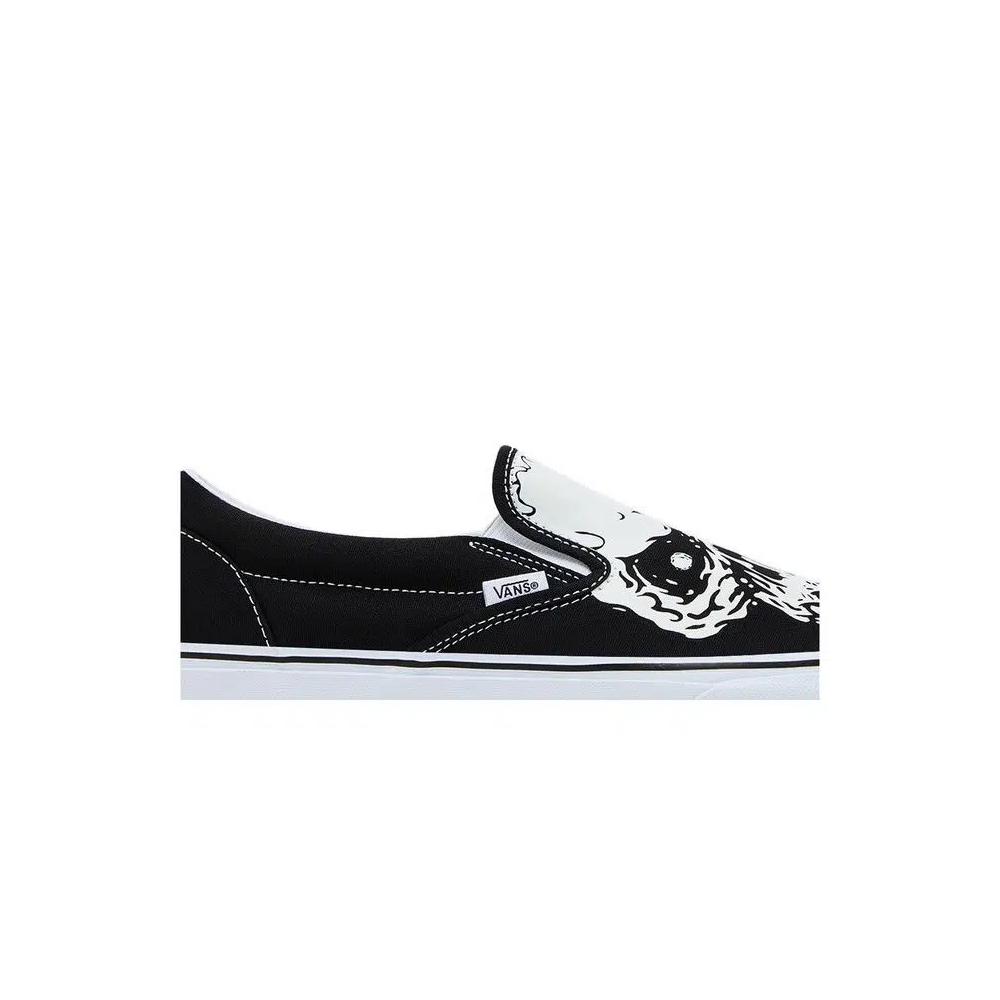 Слипоны Vans Classic Slip-On 'TM Glow Skull' 2