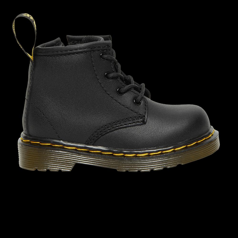 Ботинки Dr. Martens 1460 Softy T Leather Lace Up Boot Toddler "Black" 1