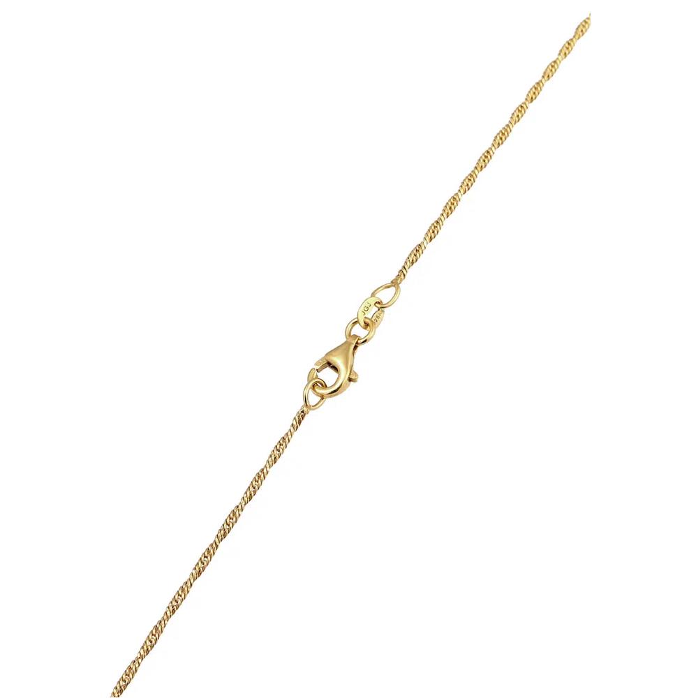 Y-образное ожерелье Swarovski® с жемчугом – позолоченное серебро 5
