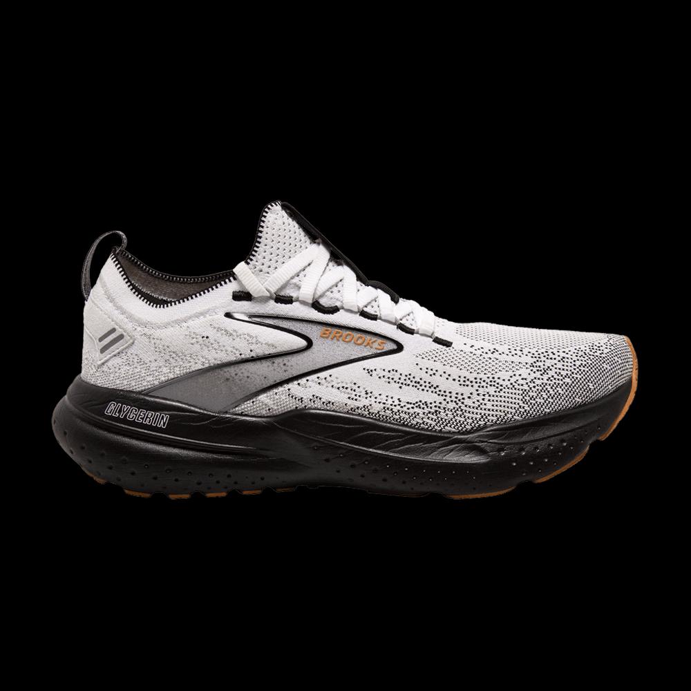 Кроссовки Brooks Glycerin StealthFit 21 'White Grey Black' 1