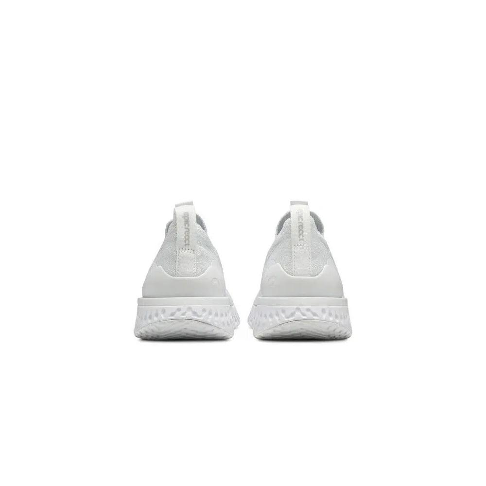 Кроссовки Nike Wmns Epic Phantom React Flyknit 'Triple White' 6