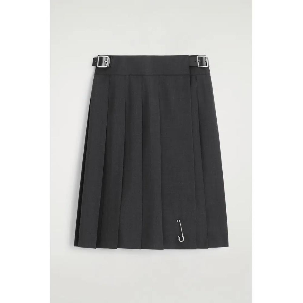 Мини-килт BELTED WOOL-BLEND 7