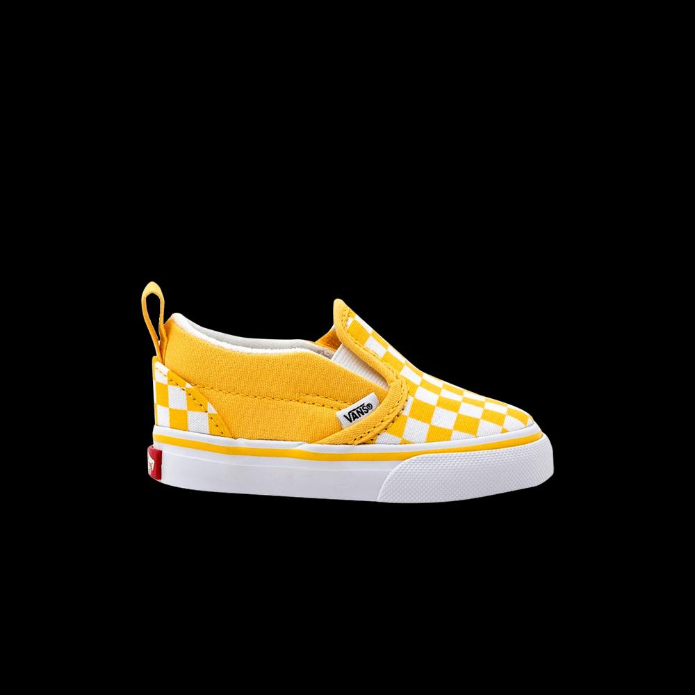 Слипоны Vans Slip-On V Toddler 'Aspen Gold Checkerboard' 1