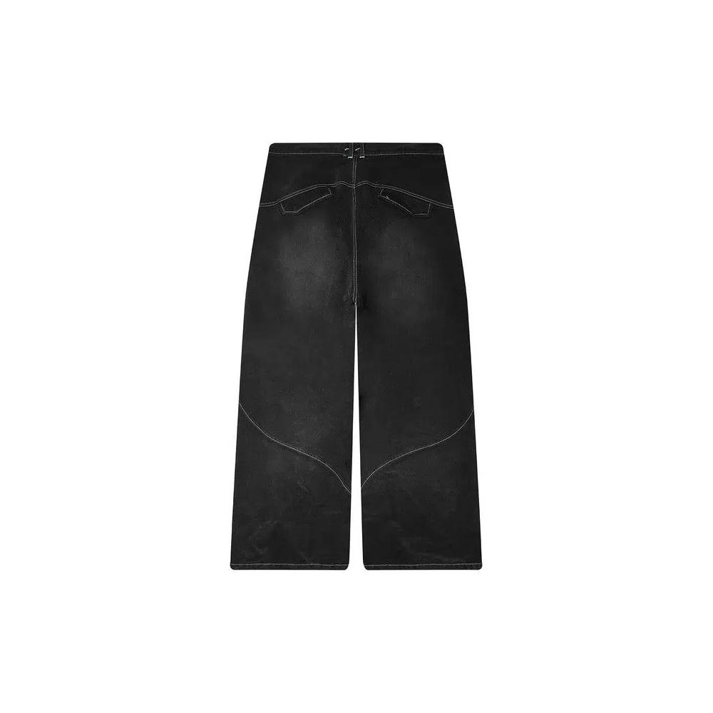 Джинсы Jungles Denim Slant Pant 'Washed Black' 2