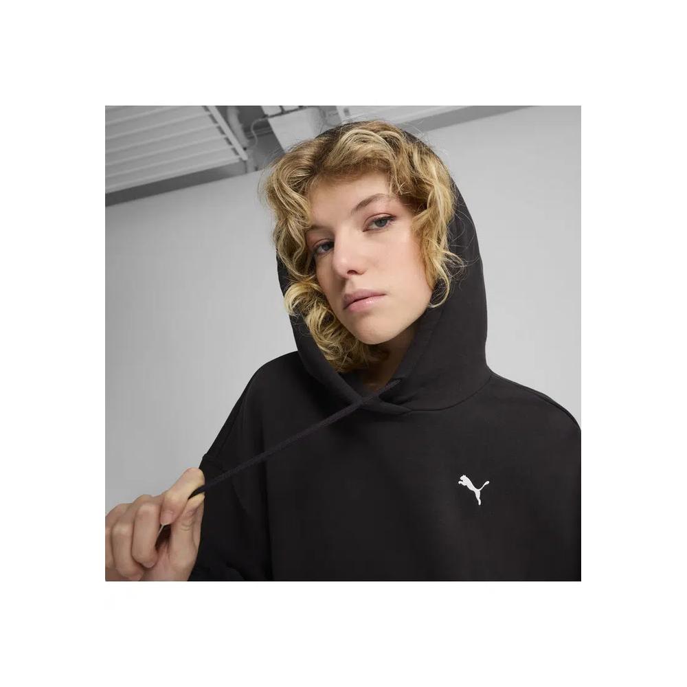 WARDROBE Essentials Женский свободный укороченный худи 4