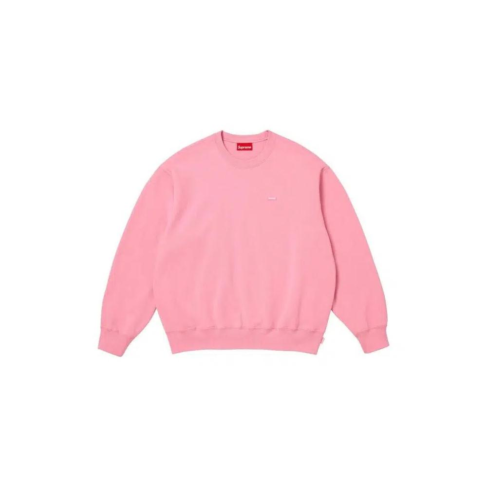 Топы Supreme Small Box Crewneck 'Розовый' 1