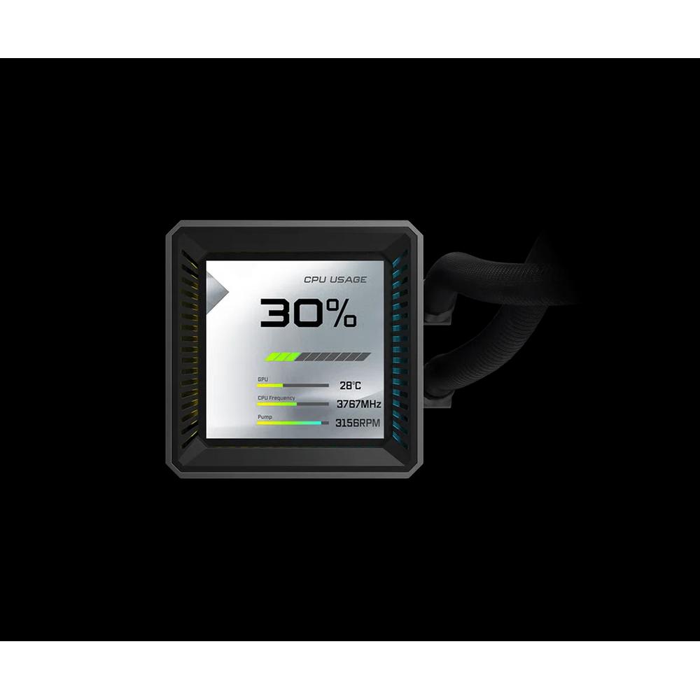 ASRock Steel Legend Dark 360 LCD 360mm водяное охлаждение - Черный 3
