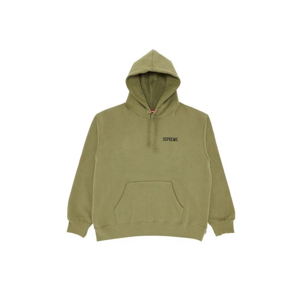 Худи Supreme Anarchy с капюшоном 'Светло-оливковый' 1