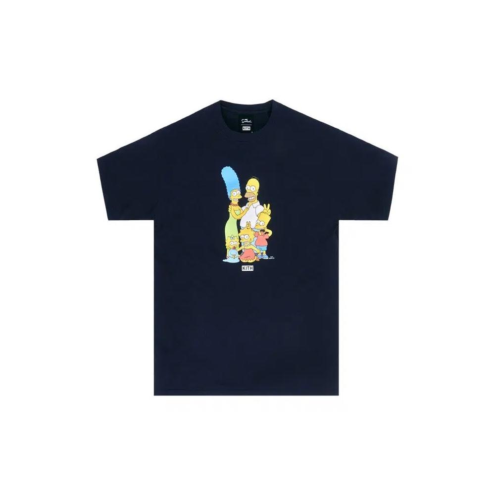 Футболки Kith For The Simpsons Portrait Tee «Navy» 1