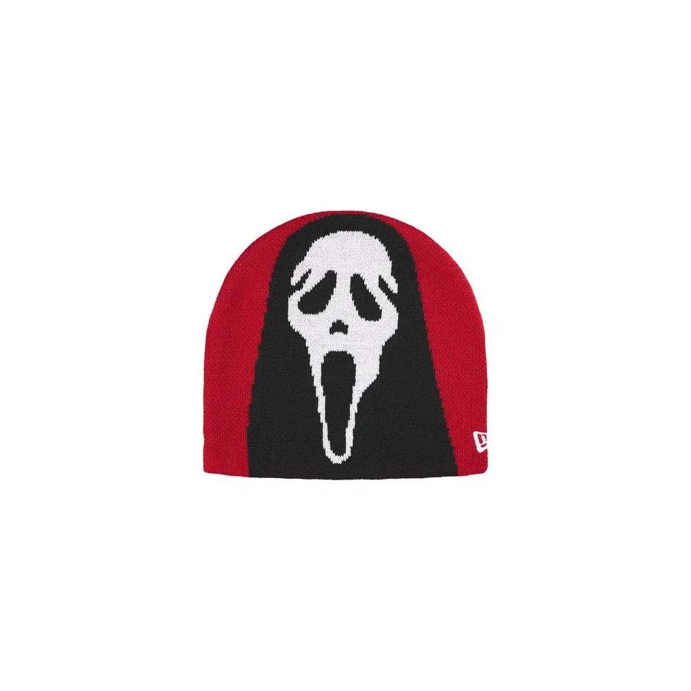 Бини Supreme New Era Ghostface Beanie 'Red' 1