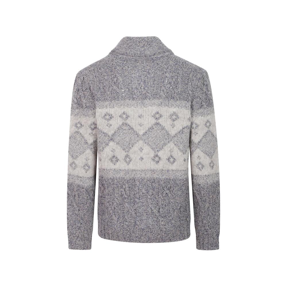 cable-knit cardigan 2