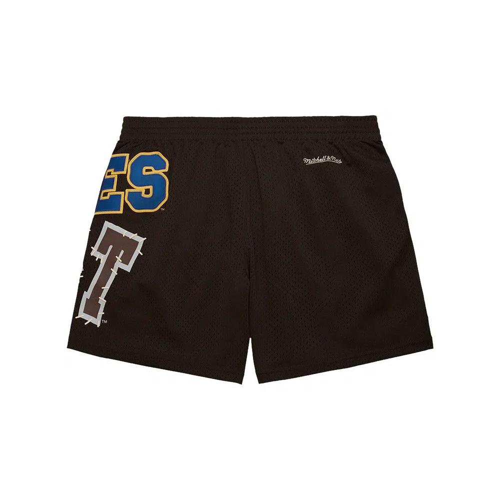 Cactus Jack by Travis Scott x Mitchell & Ness North Carolina A&T University Shorts 'Коричневый' 2