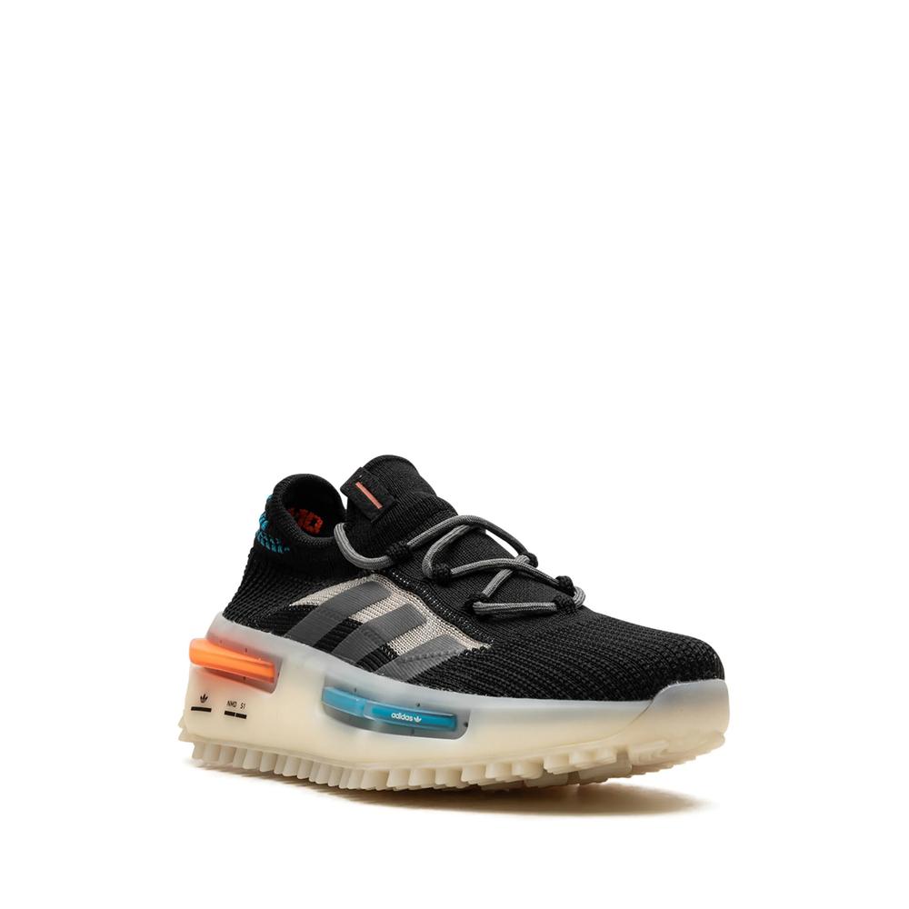 Кроссовки NMD S1 Core Black Blue Orange 2