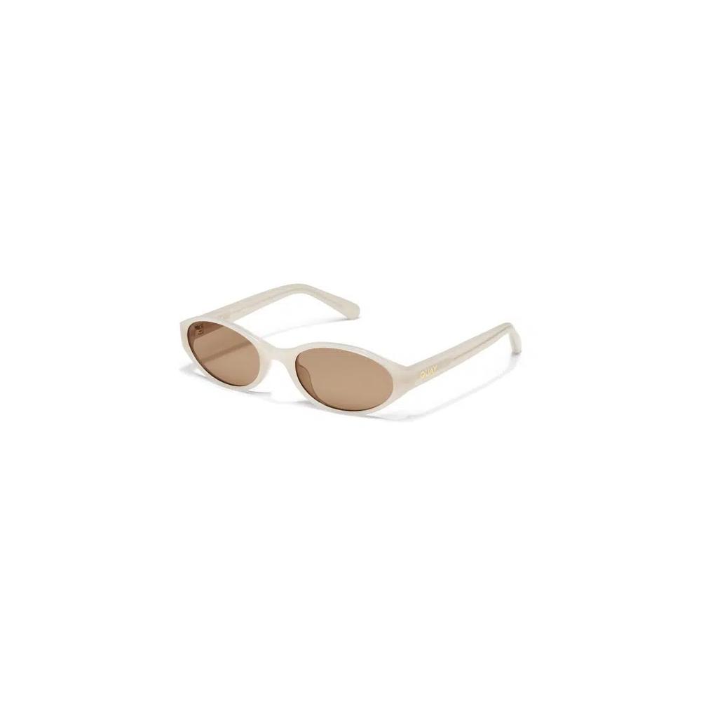 QUAY Солнцезащитные очки Aura Points - Bone/Tan 3