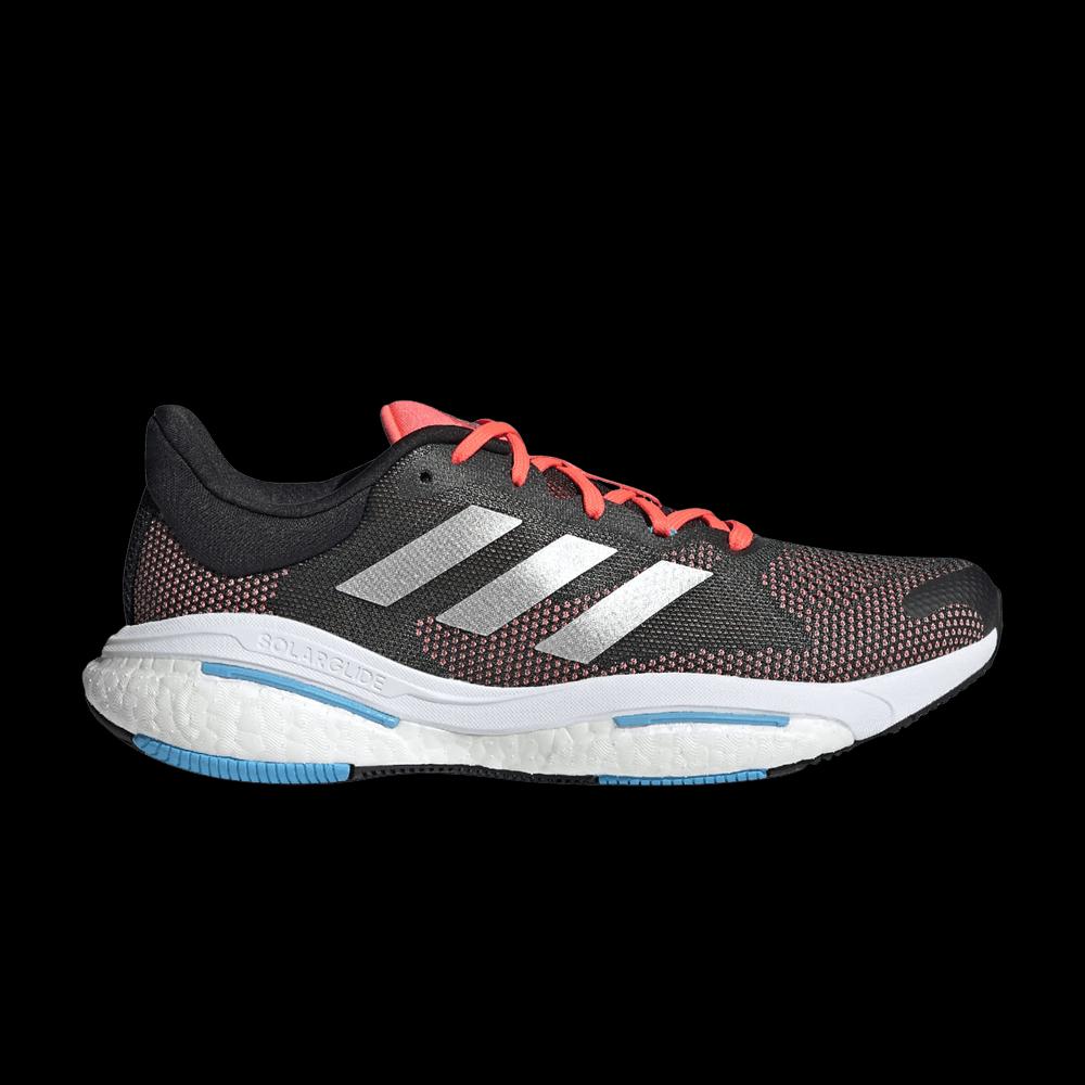 Кроссовки adidas SolarGlide 5 'Carbon Silver Metallic Turbo' 1