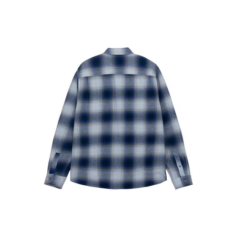 Фланелевые рубашки Stussy Bay Plaid Shirt 'Navy' 2