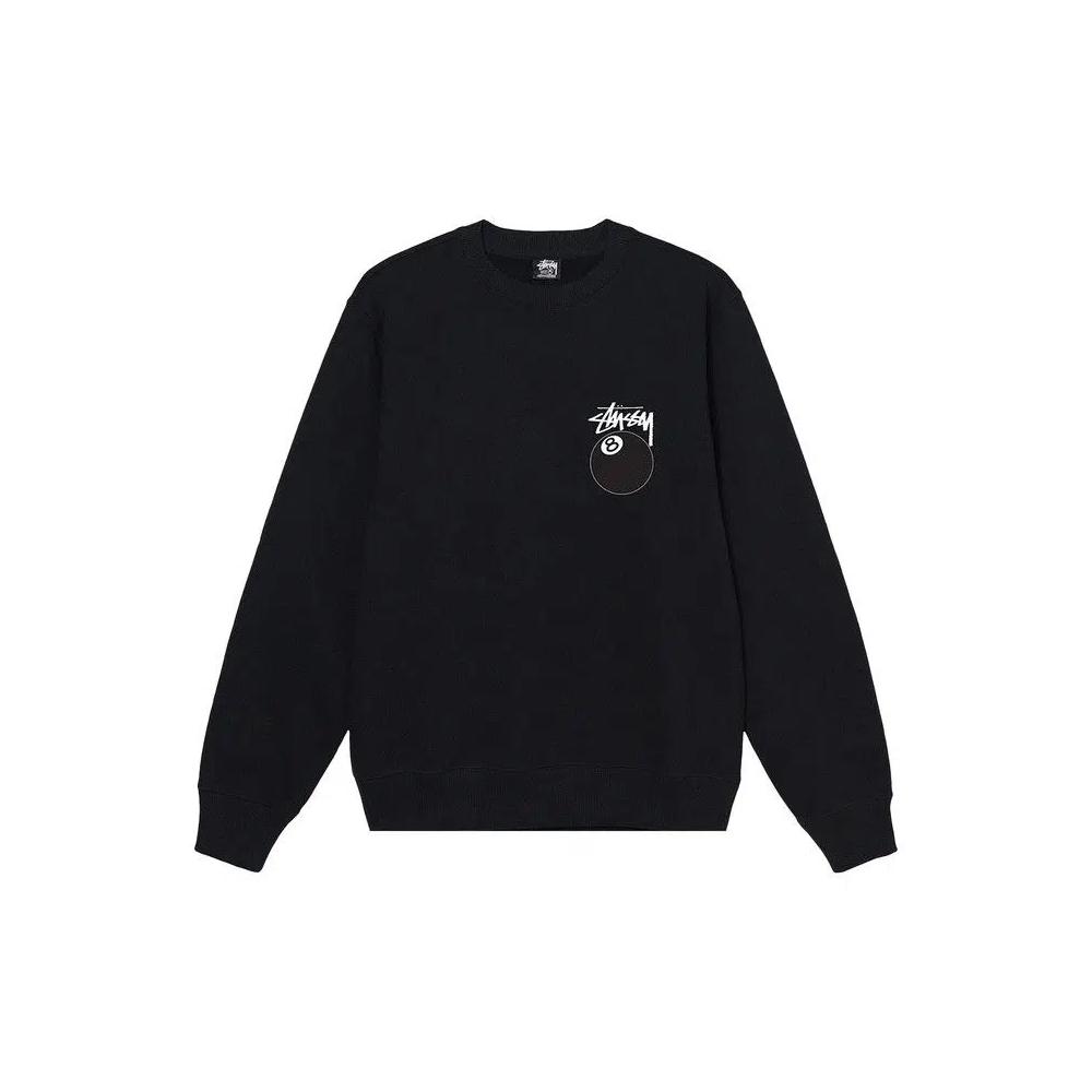 Свитшоты Stussy 8 Ball Crew 'Black' 1