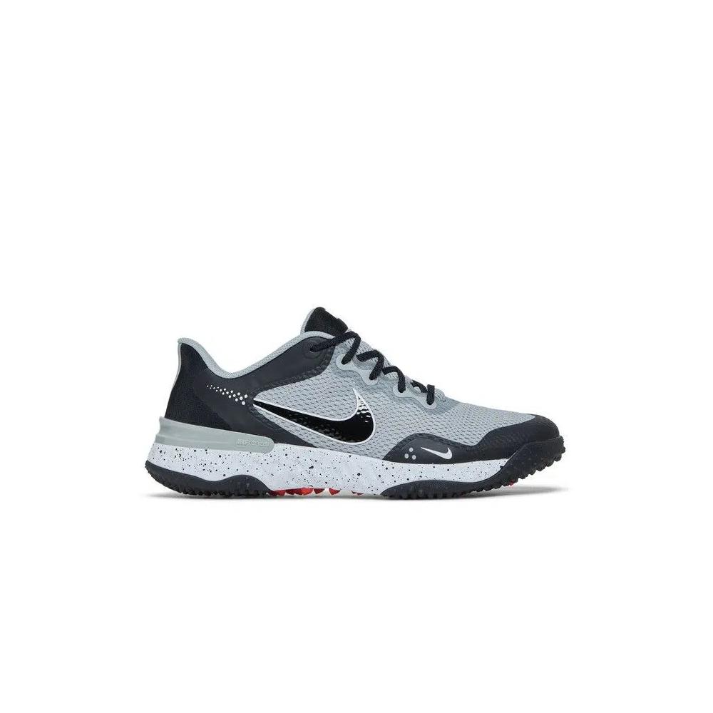 Бутсы Nike Alpha Huarache Elite 3 Turf 'Light Smoke Grey Black' 1