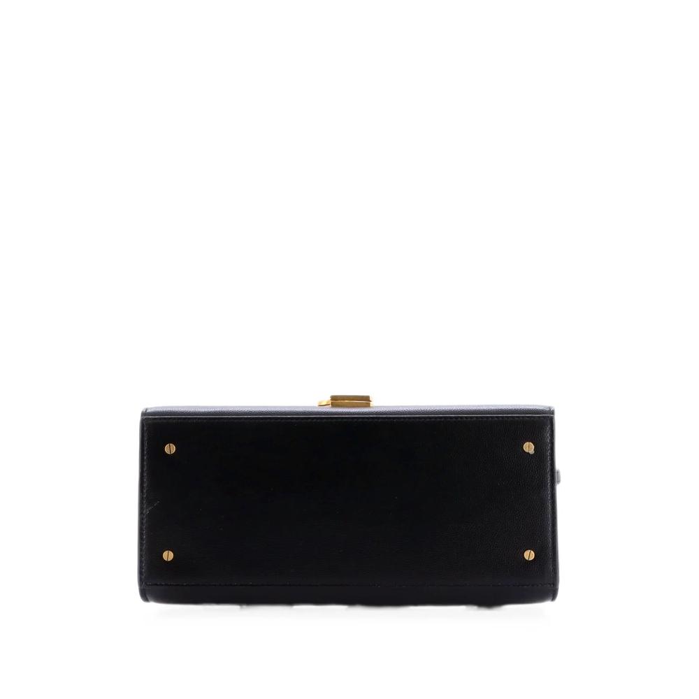 Cassandra Top Handle Bag Leather Medium satchel 4