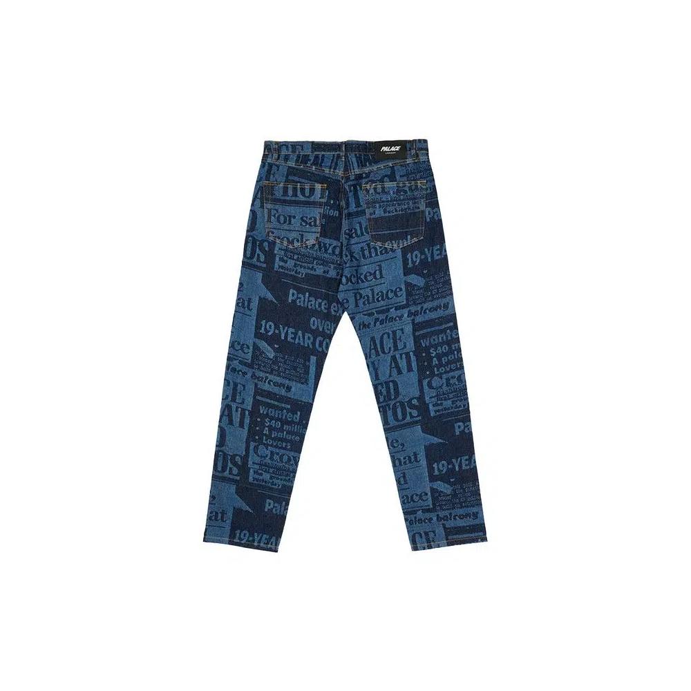 Джинсы Palace Tabloid Denim Jean 'Синий' 2