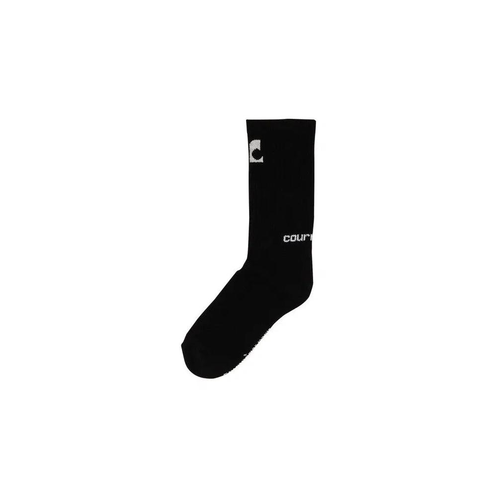 Носки и колготки Courrèges AC Sports Socks 'Noir/Blanc Optique' 2