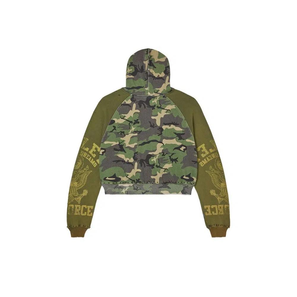 Толстовки на молнии Vale Forever Terrain Zip Up 'Зеленый/Желтый' 2