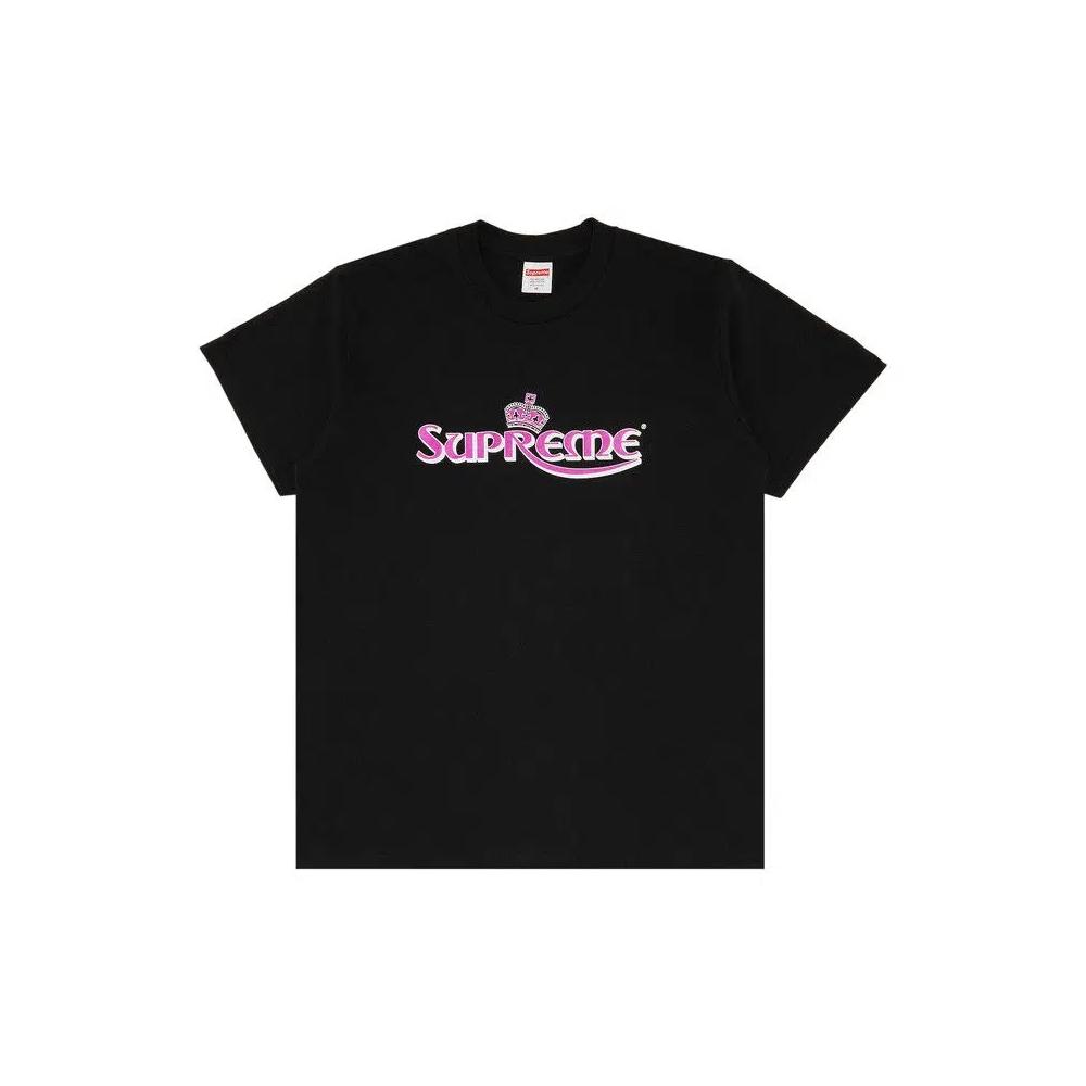Футболки Supreme Crown Tee 'Black' 1