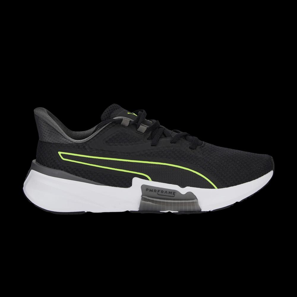 Кроссовки Puma PWRFrame 'Black Lime Squeeze' 1